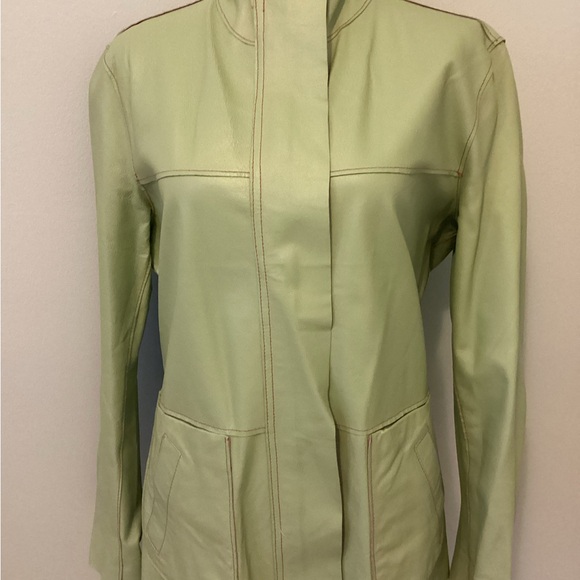 Reversible suade/leather Jacket - Picture 2 of 7